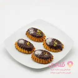 کاچو مغزدار شکلاتی فندقی | اپلیکیشن قنادی