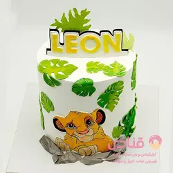 کیک خامه ای شیرجنگل | اپلیکیشن قنادی