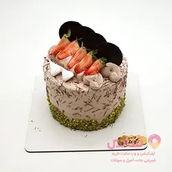 کیک شکلاتی نسکافه ای | قنادی