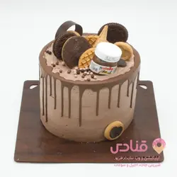 کیک نسکافه شکلاتی | اپلیکیشن قنادی