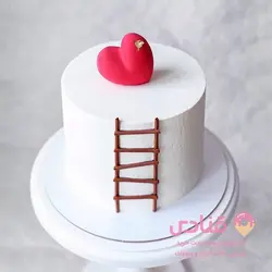 کیک ولنتاین کوچک