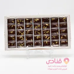 ریس شکلاتی مغز پسته ای