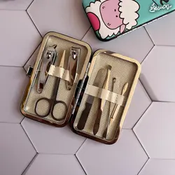 ست مانیکور 7 تیکه تیتانیوم فانتزی | ناصر بیوتی