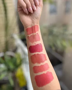 پک رژ مایع 6 عددی ماکارون
