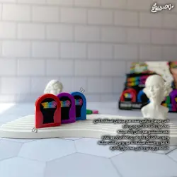 گچ مو رنگی ایمان اف نوبل | ناصر بیوتی