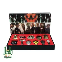 مجموعۀ گردن‌آویز و جا کلیدی مارول مدل Avengers Infinity War
