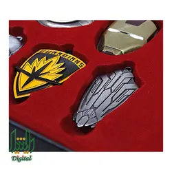 مجموعۀ گردن‌آویز و جا کلیدی مارول مدل Avengers Infinity War