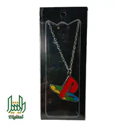 گردن‌آویز طرح آرم پلی‌استیشن