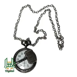 گردن‌آویز مدل ساعت جیبی طرح چکش تور