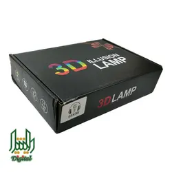 چراغ تزئینی 3D Lamp Illusion مدل LED طرح Cant Hear You