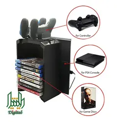 قفسه نگهدارنده چند منظوره نسخه فیزیکی بازی‌ها