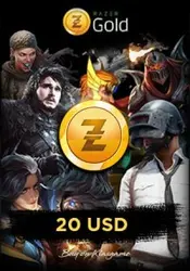 Razer Gold Global 20 USD - فروش انواع گیفت کارت و انجام بازی های موبایلی