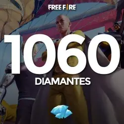 1060الماس فری فایر با اطلاعات اکانت