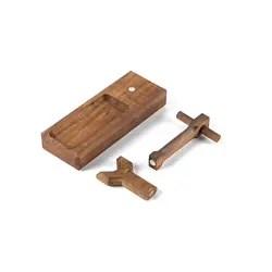 استند عینک چوبی :