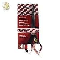 قیچی ساوای دسته لاکی عسلی