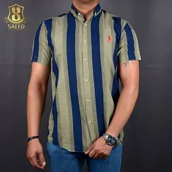 پیراهن خطی کوتاه اندامی دانیال 9002