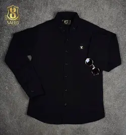 پیراهن مشکی استین بلند 9038