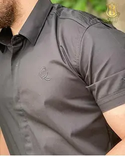 پیراهن کوتاه مشکی کرینا 9009