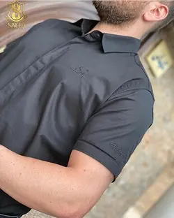 پیراهن کوتاه مشکی کرینا 9009