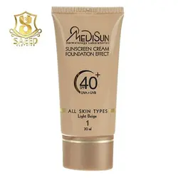 کرم ضدآفتاب فاقدچربی روشن مدیسان30م