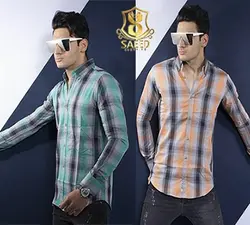 پیراهن چهارخانه 9062