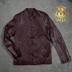 کاپشن چرم مردانه 145