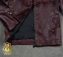 کاپشن چرم مردانه 145