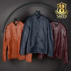 کاپشن چرم مردانه 145