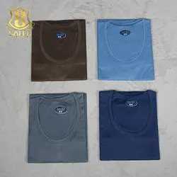 زیرپوش آستین دار یقه باز تار و پود L-XL