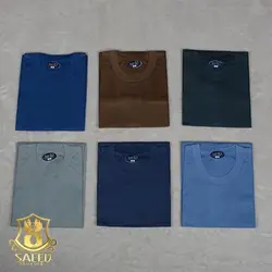 زیرپوش آستین دار یقه گرد تار و پود L-XL