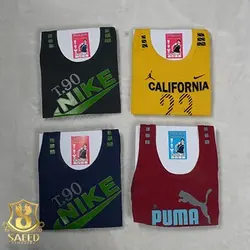 زیرپوش رکابی طرح دار پرقو L-XL