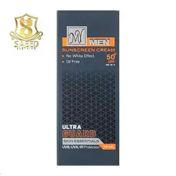 قیمت و خرید ضدآفتاب 50درصدفاقدچربی آقایان50م مای