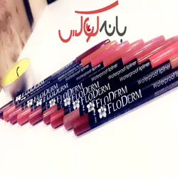 خط لب مدادی فلودرم پک 12 عددی - FLODERM
