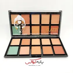 پالت کانسیلر و کانتور گلازی امریکا 10 رنگ- GLAZZI