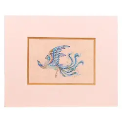 تابلو نگارگری طرح سیمرغ