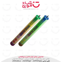 دود رنگی دستی آبی