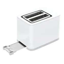 توستر نان تفال سفید دیجیتالی مدل SENSE TT 693110 - هوم سان