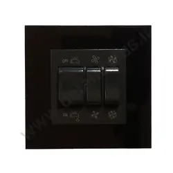 کلید کولر مدل آسا پلکسی مشکی