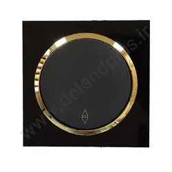 کلید تبدیل مدل آوا پلکسی مشکی زه طلایی