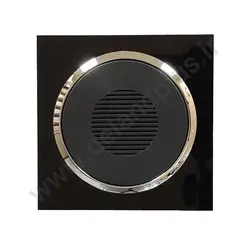 زنگ اخبار مدل آوا پلکسی مشکی زه نقره ای