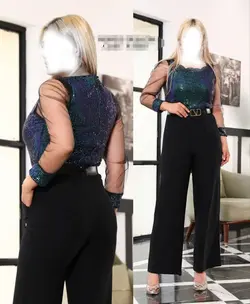 اورال سرهمی دم پا گشاد پولک زارا