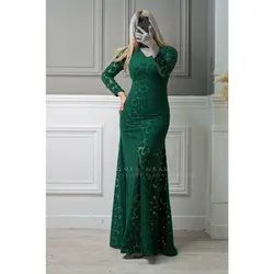 ماکسی بلند مجلسی مخمل مدل ارغون