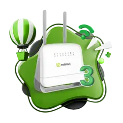 مودم مبین‌نت MN6300D گرین‌پکت 3 ماهه 120 گیگابایت