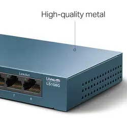 سوئیچ 8 پورت گیگابیتی تی پی لینک مدل LS108G