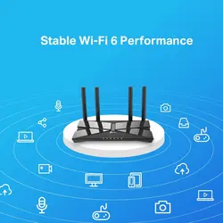 بهترین قیمت روتر بی سیم تی پی لینک مدل Archer ax10 Wi-Fi 6