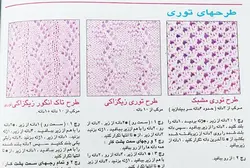 کتاب آموزش بافتنی دنیای هنر خودآموز جامع بافتنی (قدم به قدم)