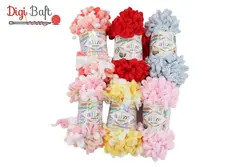 کاموا آلیز مدل پافی کالر puffy color