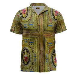 پیراهن مردانه آستین کوتاه مدل هاواییShirt08