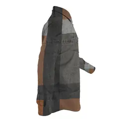 پیراهن مردانه آستین بلند مدل چهارخانهShirt13