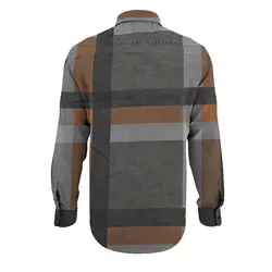 پیراهن مردانه آستین بلند مدل چهارخانهShirt13